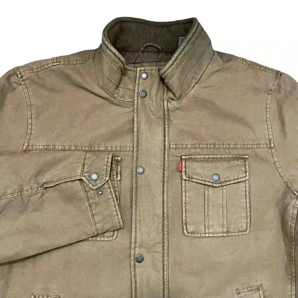 Vintage Levi's Jacket Men’s XL Western Wear Trucker Brown Authentic - Picture 2 of 11